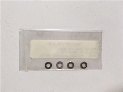 W01-100-01-PKG # 10 S.S. FLAT WASHER QTY ONE 4/PK. FOR STIK-IT 2290/4280 TAPING MACHINE